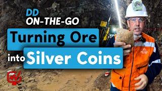 First Majestic's DD- on-the-GO Trailer: Turning Ore into Silver Coins