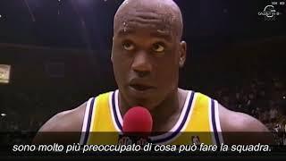 L'epico faccia a faccia tra Shaq e Kobe | SUB ITA - GazzettaNBA.it