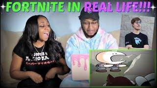 TheOdd1sOut "Fighting in Mr Beast's $100k Youtuber Battle Royale" REACTION!!!