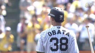 【打撃好調】1回裏、#小幡竜平 選手のセンターオーバーの2点タイムリーツーベースヒット！8試合連続安打！【2025/6/21Ｔ－Ｈ】