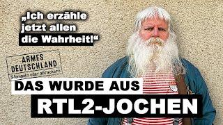 8 years after RTL2 - At home with Jochen from "Poor Germany." He lost his wife and children abroad.