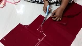 Blouse stitching in Tamil Part 1(DIY) Aishutte