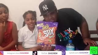 Trying ALL TAKI FLAVORS GVGCREW SILLYSNACKSATURDAY  #GVGCREW #takis #snacks  #sillysnacksaturday