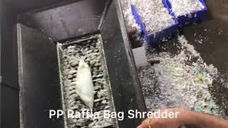 PP Raffia Bag Shredder, Big Jumbo Bag Shredder, PP Woven Bag Shredder, How to Shred Cement Bag?