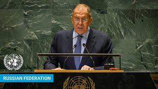  Russian Federation - Foreign Minister Addresses United Nations General Debate, 79th Session