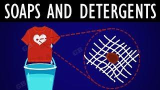 Soaps and #detergents : carbon & its compounds : 10th Chemistry : CBSE : ncert class 10 : X Science