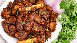 Simple & Tasty Mutton Roast Recipe/ Mutton Fry/ Mutton Varuval