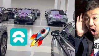 NIO STOCK SHOCKING️ Delivery Center PACKED