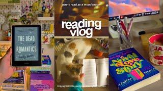 reading vlog  what i read as a mood reader + updating my notion library, bullet journal