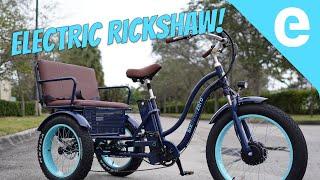 SixThreeZero Electric Rickshaw Review: E-biking The Whole Family!