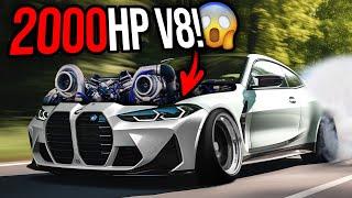 The CRAZIEST Big Turbo BMWs! [V10 E46, 2JZ E30 & More!]