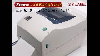 Hot Selling Zebra Compatible Labels from S.Y. LABEL | OEM | Printing| Label