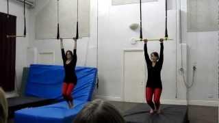 Beginner Trapeze routine