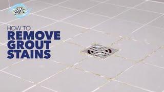 How to Remove Grout Stains with OxiClean™