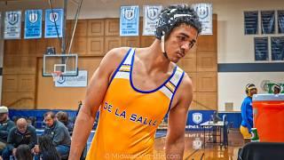 165 – Andrew Brendel {G} of DePaul College Prep IL vs. Isaiah Baron {R} of De La Salle Institute IL