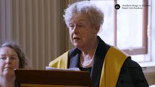 President of the RIA presents 2021 Royal Irish Academy Gold Medals