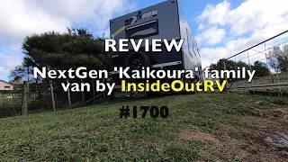 NextGen family caravan - walk-through Kaikoura bunk model with InsideOutRV