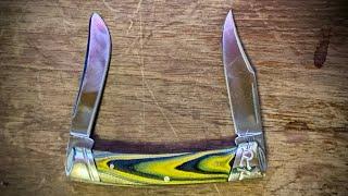 Rough Ryder Wasp Small Moose Traditional Knife in VG 10 RR2263