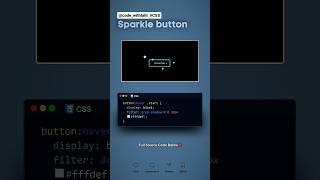 Sparkle Button using CSS‍ #coding #programming #cssanimation #csstricks #js #html #css #button