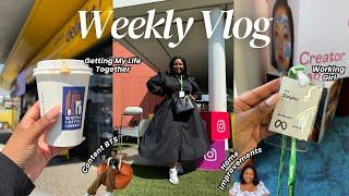 Weekly Vlog | Getting My Life Together, Home Improvements, Baby Shower, Content BTS, Chats & More