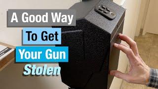 The EVESKY Drop-Down Handgun Safe