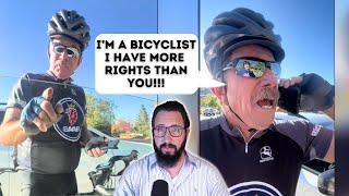 Millionaire Bicyclist Attempts Citizen's Arrest of Young Driver for Getting "Too Close"