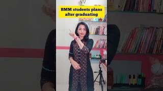 MEDIA STUDENT CAREER PLANS AFTER GRADUATION! WHATS YOURS? #SHORTS #YTSHORTS