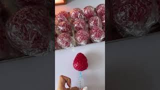 Making Strawberry Stress Ball  Glass Berry Berry ASMR ️ | JoliSlime.com