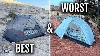 The Best and Worst Backpacking Tents Of 2022!