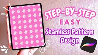 EASY Repeat/Seamless Pattern Design Tutorial 2024