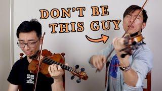 What Not To Do In Orchestra