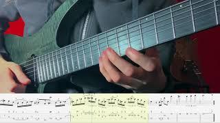 Modern Fusion Guitar Legato Practice Lick  - (With Tabs) - Liam McLaughlin