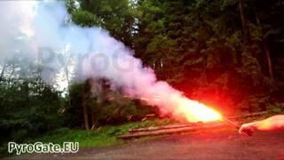 Emergency red signal flare by PyroGate.EU