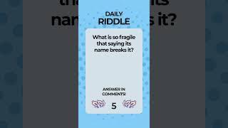 Daily Riddle! #2