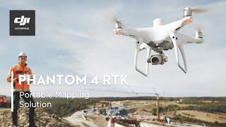 DJI Enterprise Phantom 4 RTK - Compact Mapping Drone