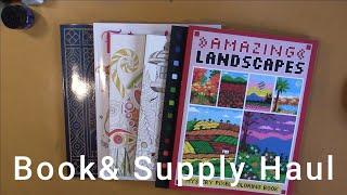 Coloring Book & Supply Haul Mar 2024 (Adult Coloring)