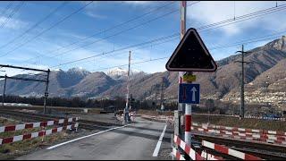 QUESTO è l'ULTIMO PASSAGGIO A LIVELLO RIMASTO... SULLA LINEA DEL GOTTARDO (in TICINO)!!!