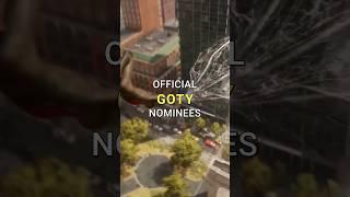The Game Awards 2023 Official GOTY Nominees #shorts #gaming #ps5 #playstation #zelda #spiderman #re4