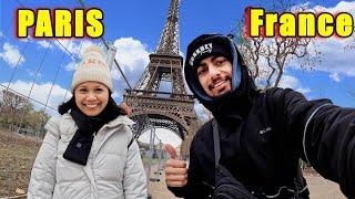 OUR PARIS VLOG | FIRST TIME IN EIFFEL TOWER | Gorkhey Vlog 357 | Prawesh Upreti