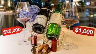 Drink a $20,000 bottle of wine : What's it like? At Le Normandie by Alain Roux Bangkok, June 2024