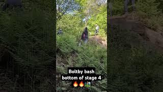 Boltby bash enduro steep chute Stage 4