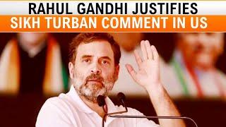 Rahul Gandhi Slams Bjp Over Sikh Remarks Controversy | News9