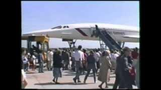 Concorde airplane in Copenhagen.