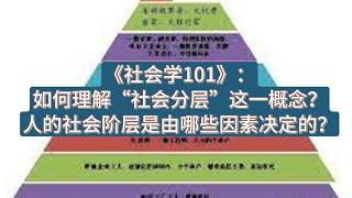 《社会学101》：如何理解“社会分层”这一概念？人的社会阶层是由哪些因素决定的？