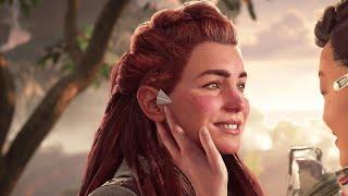 Aloy kiss girl Seyka Horizon Forbidden West DLC