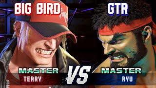 SF6 ▰ BIG BIRD (Terry) vs GTR (Ryu) ▰ High Level Gameplay