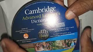 Cambridge Dictionary CD ROM