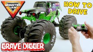 Grave Digger Monster Jam RC Trucks, Toys & Playsets ️ How To Set Up, Assemble and Stunt!