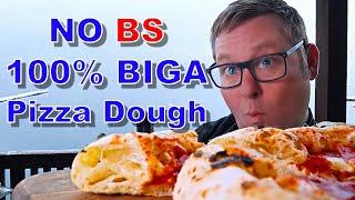 No Nonsense Double Fermented 100% Italian Biga pizza dough!