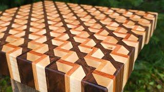 How it's Made - End Grain Cutting Board - Step by Step Process